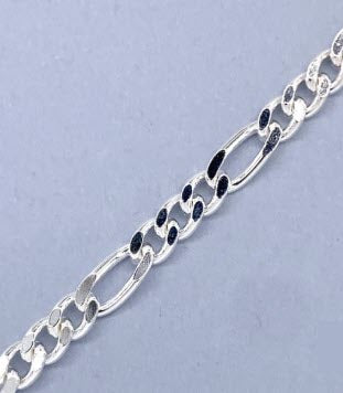 SILVER FIGARO CHAIN 3.5mm