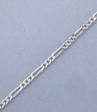 SILVER FIGARO CHAIN 1.5mm