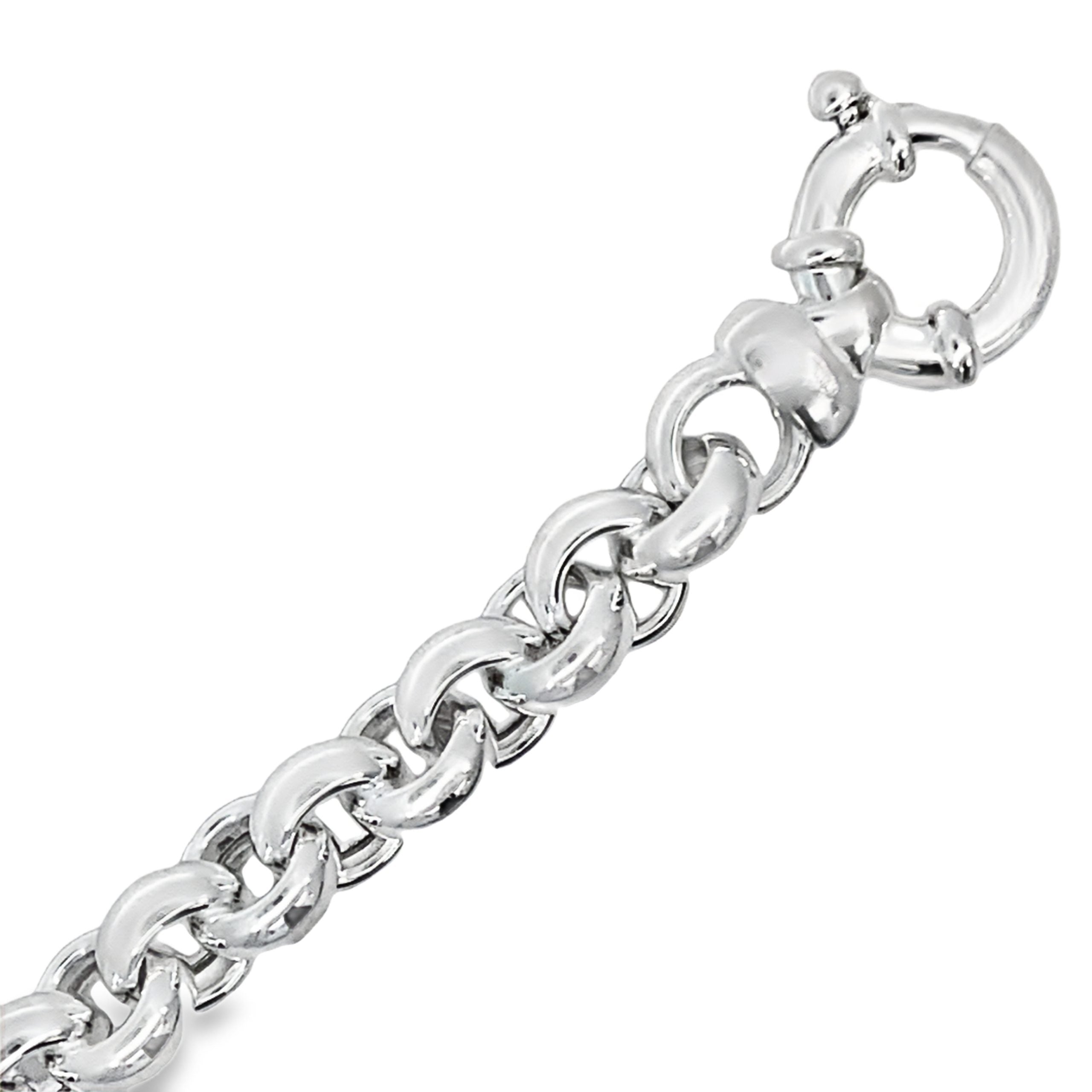 SILVER BELCHER BRACELET & CHAIN