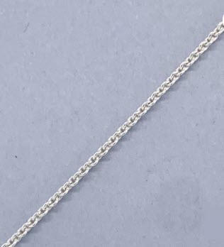SILVER ANCHOR LINK CHAIN