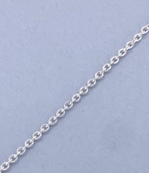 SILVER ANCHOR LINK CHAIN