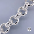 SILVER BELCHER BRACELET & CHAIN