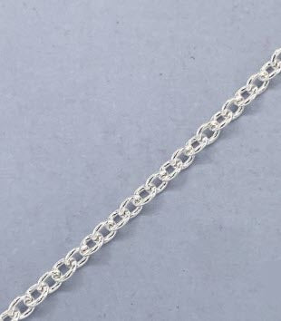 SILVER ANCHOR LINK CHAIN