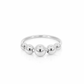 Silver Ball Ring