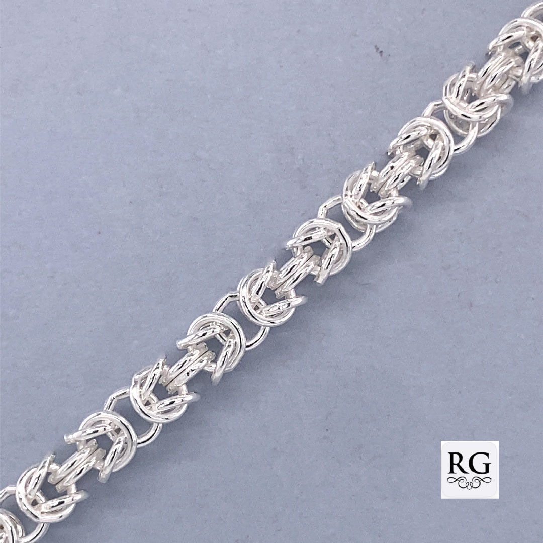 SILVER BEZENTINE BRACELET