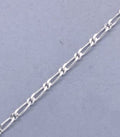 SILVER FIGARO CHAIN - 1.7mm W