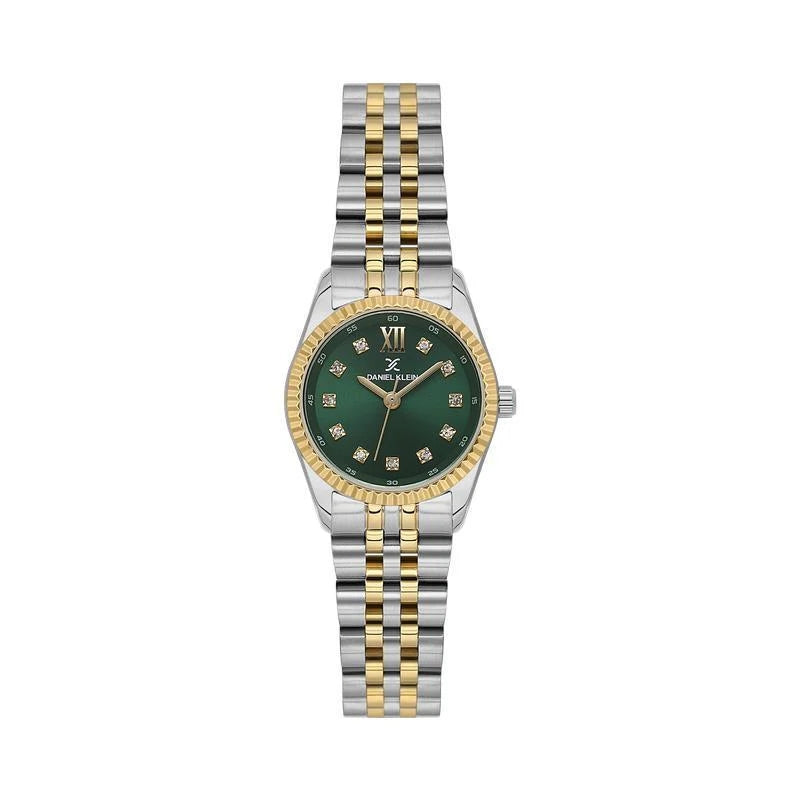 Daniel Klein Premium Green Dial Analogue Watch