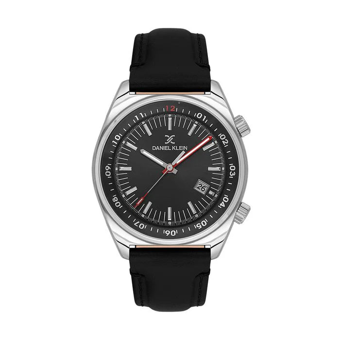 Daniel Klein Black Dial Analogue Men's Watch