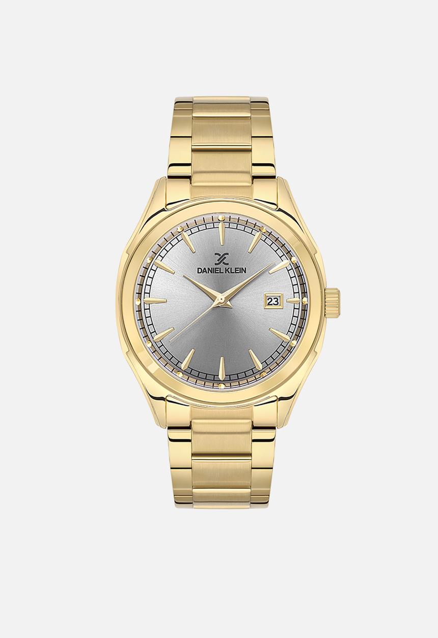 Daniel Klein Men's Grey Dial 3-Hand Watch