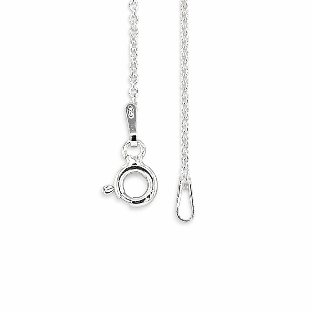 SILVER ANCHOR LINK CHAIN