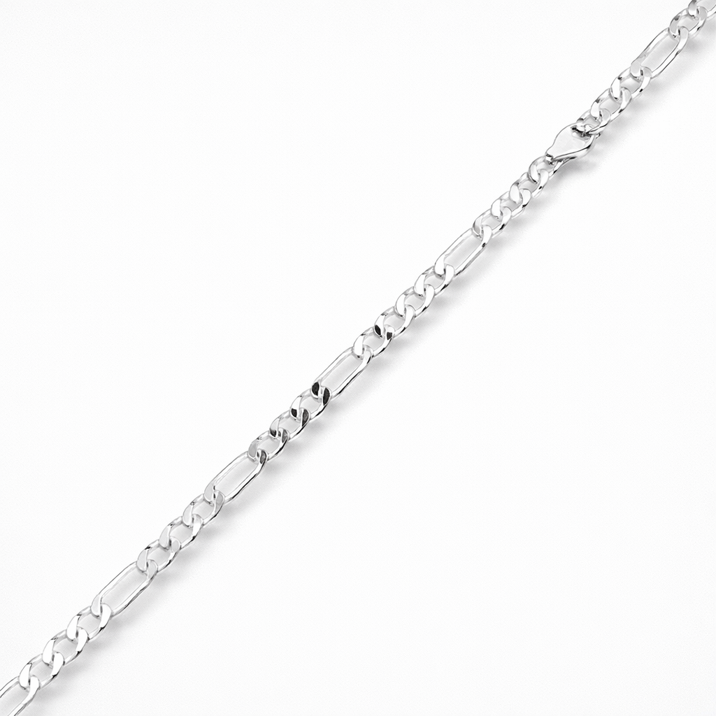 SILVER FIGARO CHAIN 2.2mm
