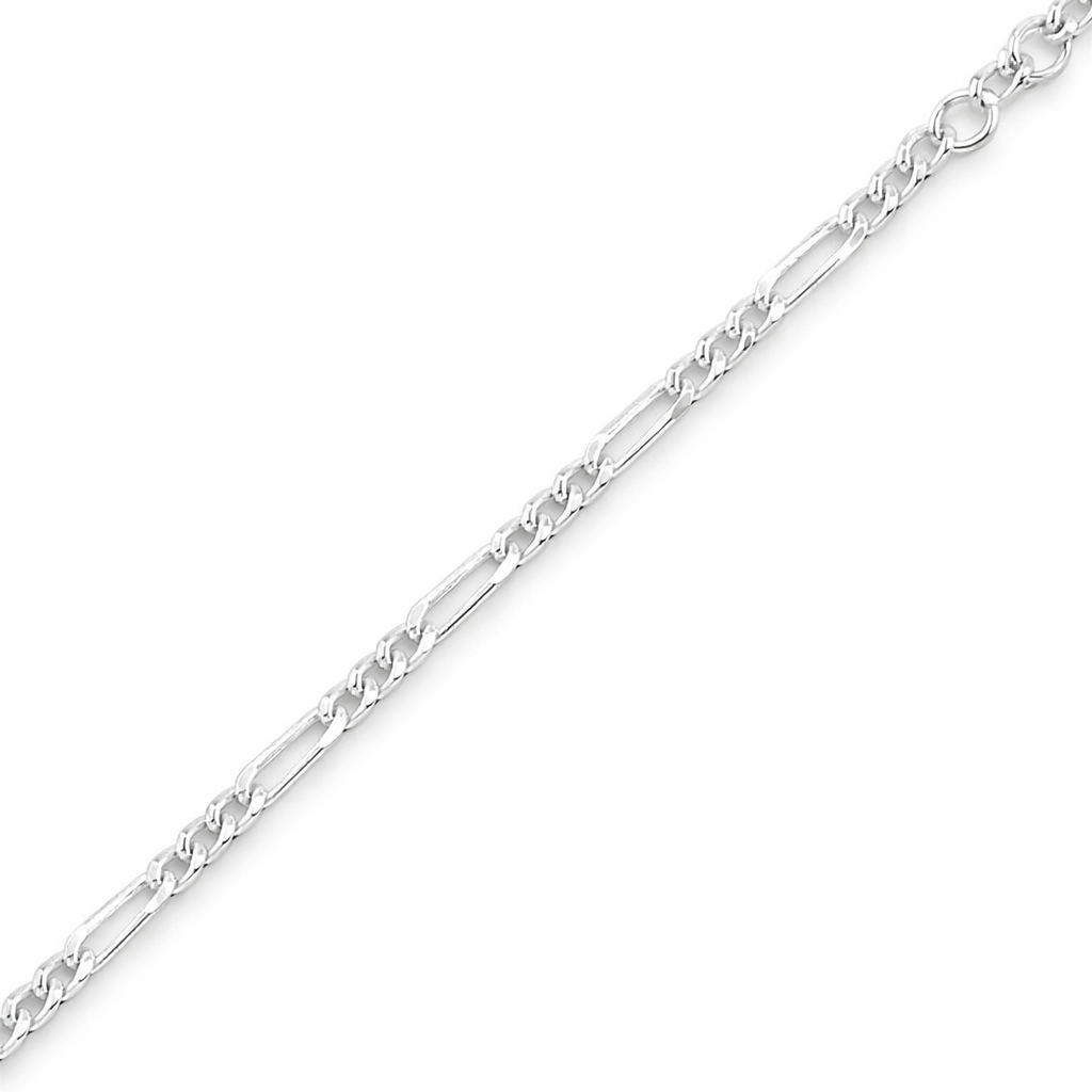 SILVER FIGARO CHAIN 1.5mm