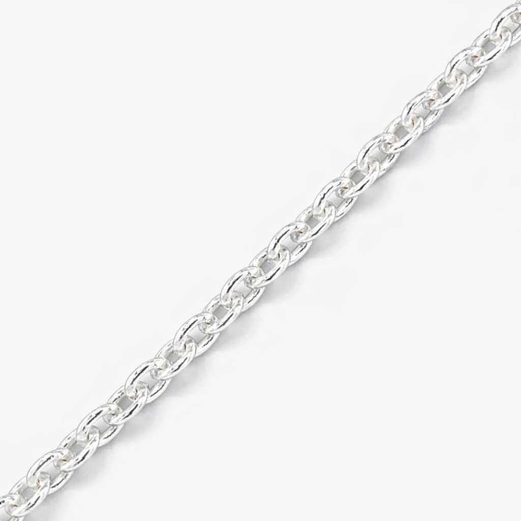 SILVER ANCHOR LINK CHAIN