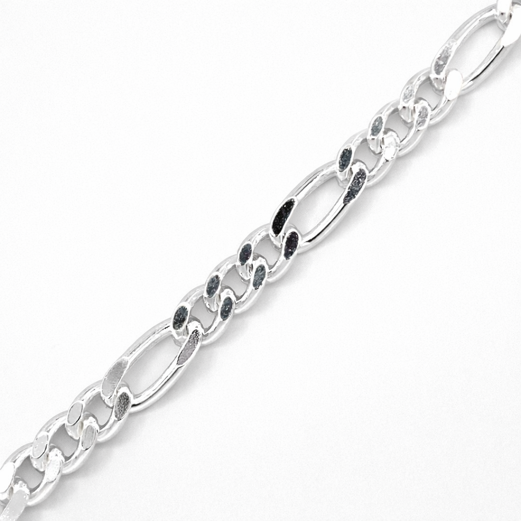SILVER FIGARO CHAIN 3.5mm