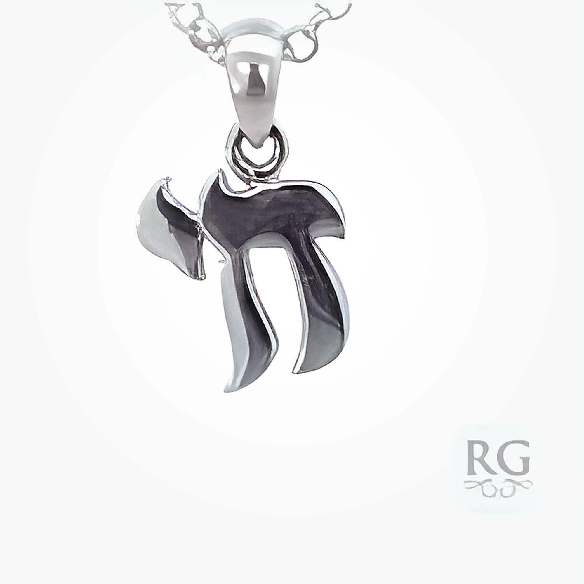 SILVER AM ISRAEL CHAI LIFE PENDANT
