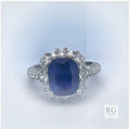 SILVER CZ PAVE DRESS RING